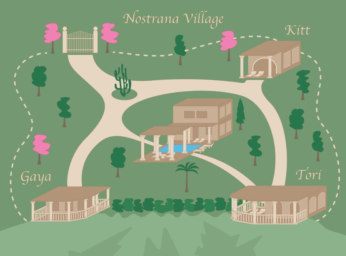 Nostrana Village Apartments Koskinou  Dış mekan fotoğraf